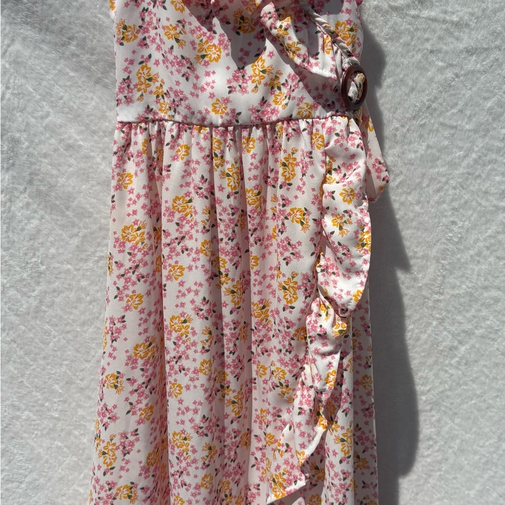 Sunset Sky Floral Dress